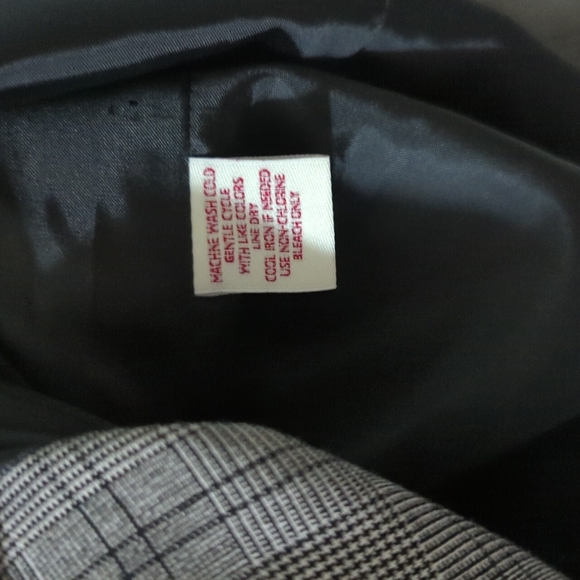 🔥Lined plaid blazer sz 14 - Picture 3 of 10